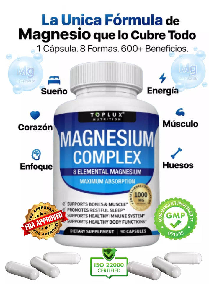 MAGNESIO COMPLEX MT 8 en 1
