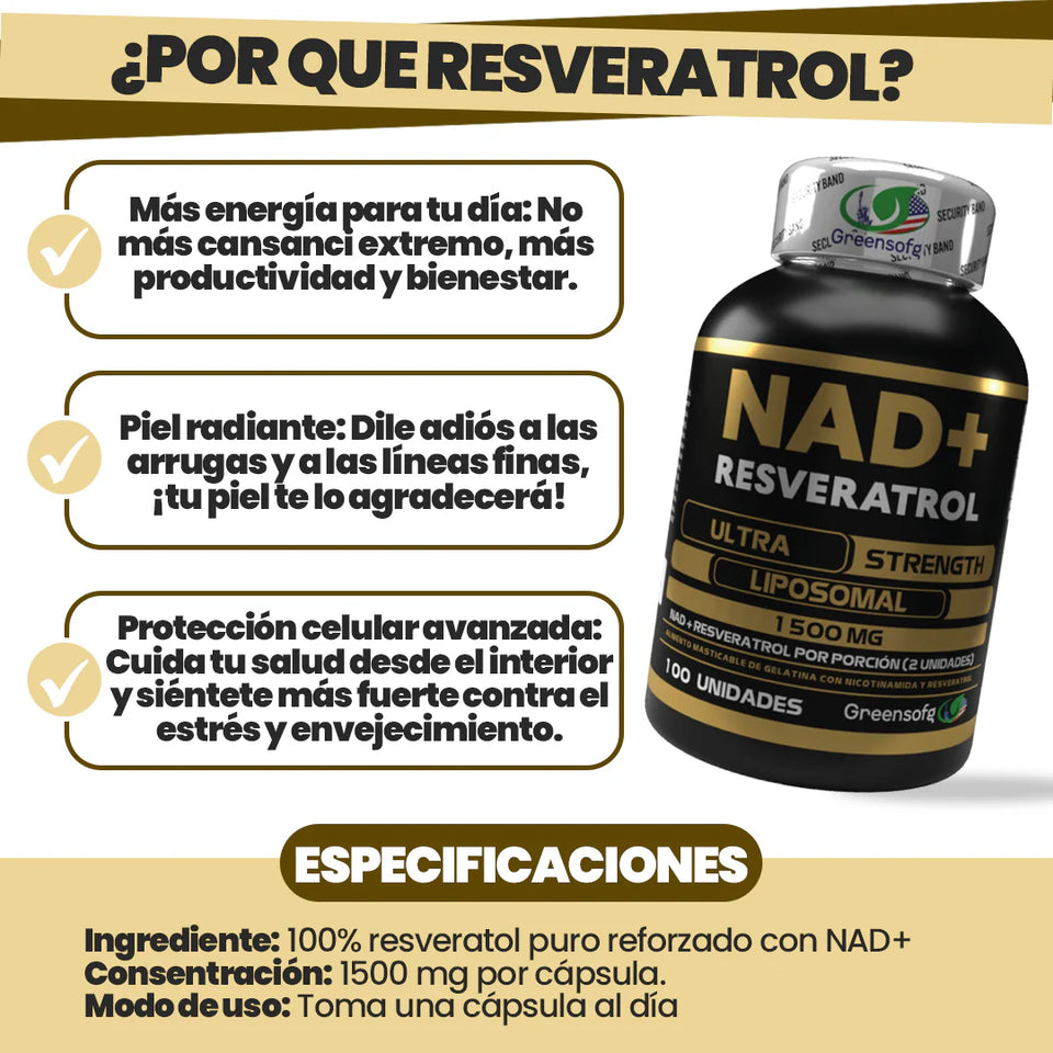 NAD + RESVERATROL