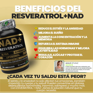 NAD + RESVERATROL